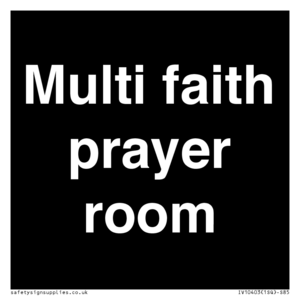 Multi faith prayer room